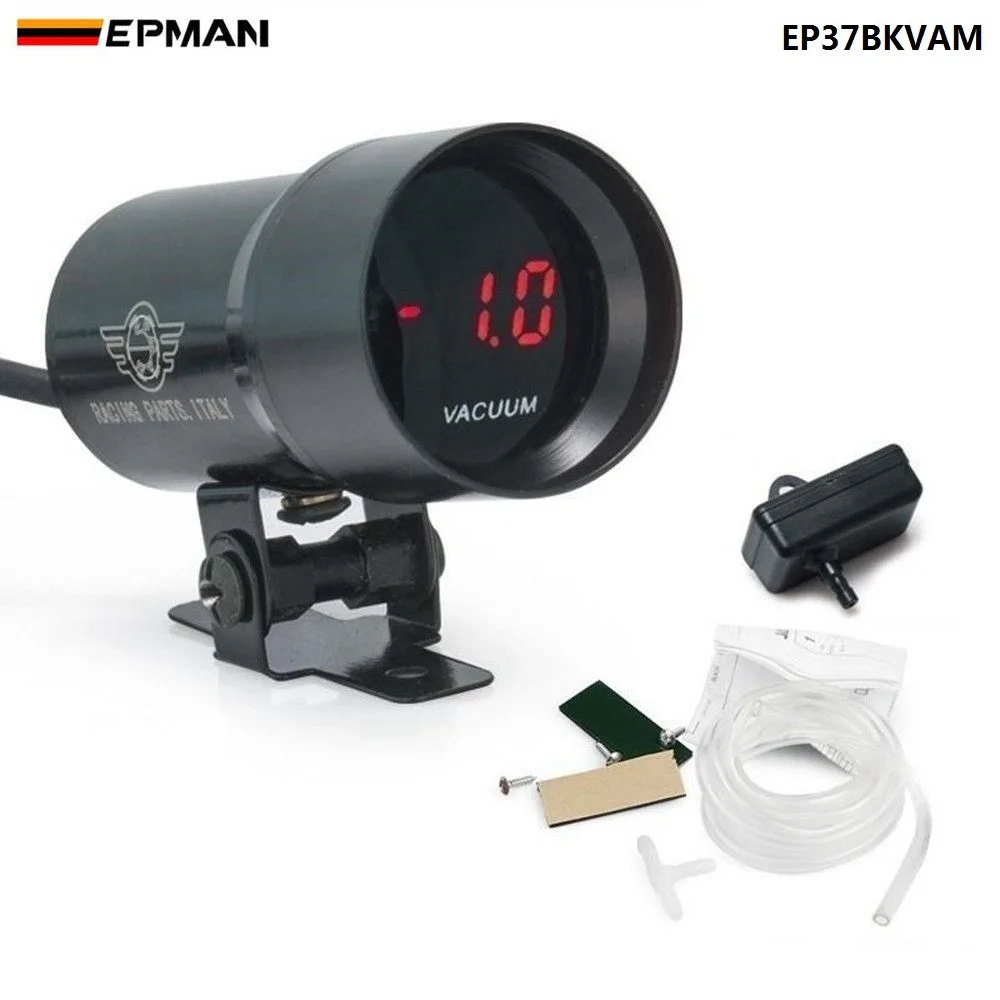 Us 8 93 7 Off Micro Digital Vacuum Gauge 37mm New Black Purple For Honda Accord Cg 2 4 Door Jdm 98 02 Ep37bkvam In Vacuum Gauges From Automobiles