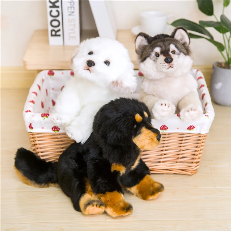 kawaii wolf plush