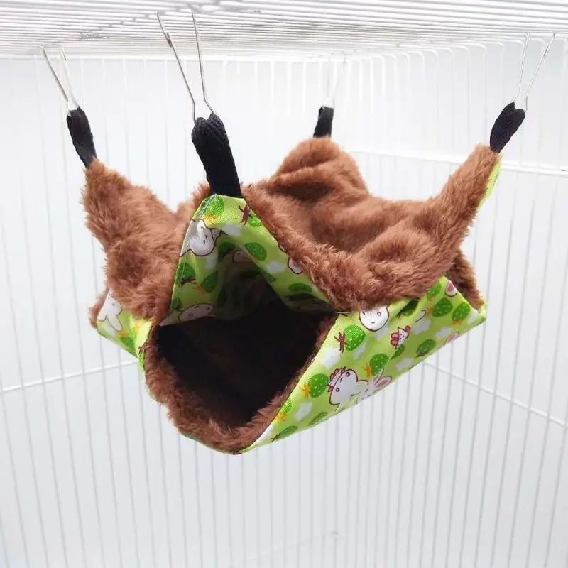 font b Pet b font Hammock Double layer Plush Soft Winter Warm Hanging Nest Sleeping