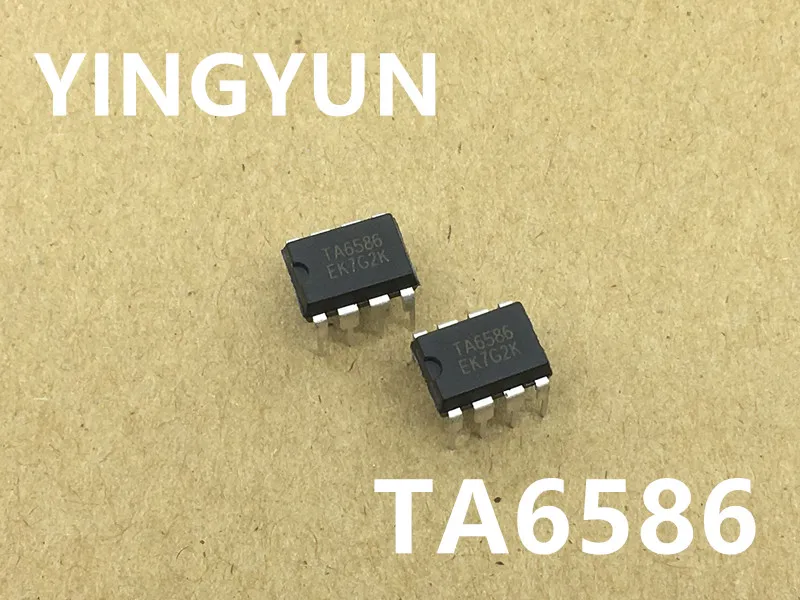 

Free Shipping 10pcs/lot TA6586 6586 DIP-8 Motor Driver IC New original