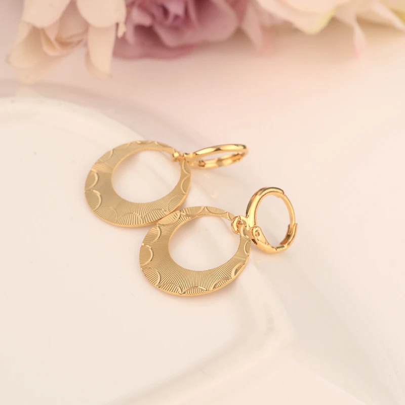 

Bangrui Earrings for Women Gold Color African drop Earrings,Wholesale Jewelry of Arabia,Middle East Items