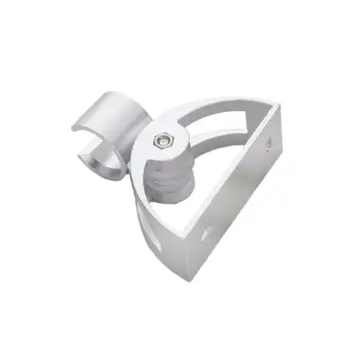 

Space Aluminum Products Shower Seat Adjustable Nozzle Bracket Shower Fixed Seat Nozzle Semi-Circular Wall Seat Holder