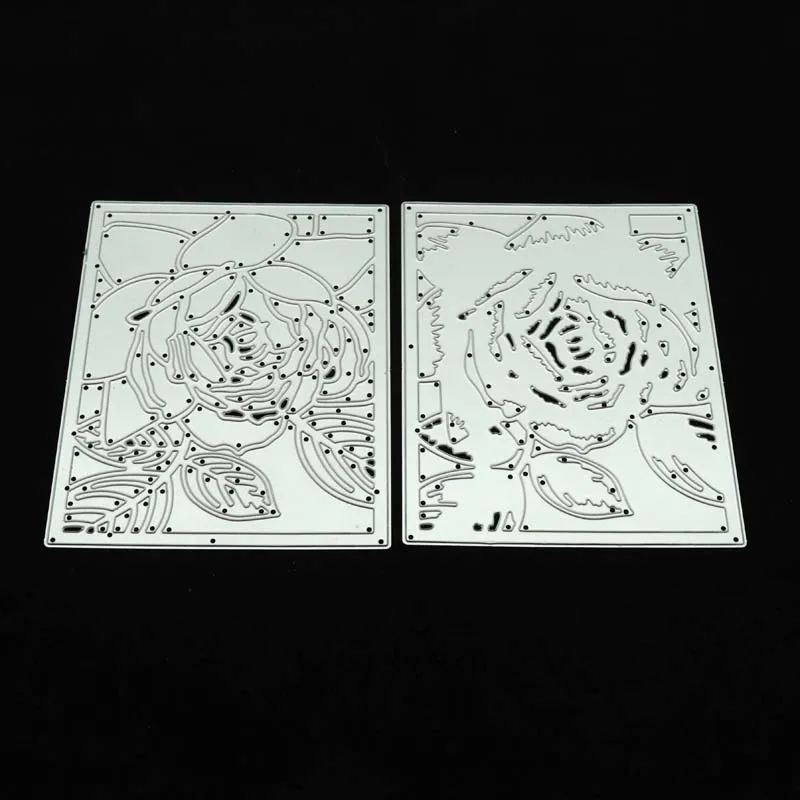 

2018 3D DIY New Arrival Layered Metal Cutting Dies and Scrapbooking For Paper Making Flower Embossing Stamps Frame Card Craft