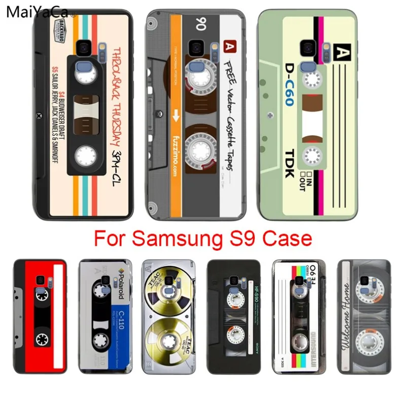 

MaiYaCa Classic retro cassette tape Coque Shell Phone Case For Samsung S6 Edge plus S7Egde S8plus s5 s9 s9plus S10 S7