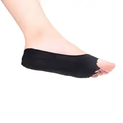 1 пара анти-слип Половина Toe Йога носки нескользящие открытый носок лодыжки Пилатес сцепление прочный Открыть Половина пять пальцы Йога