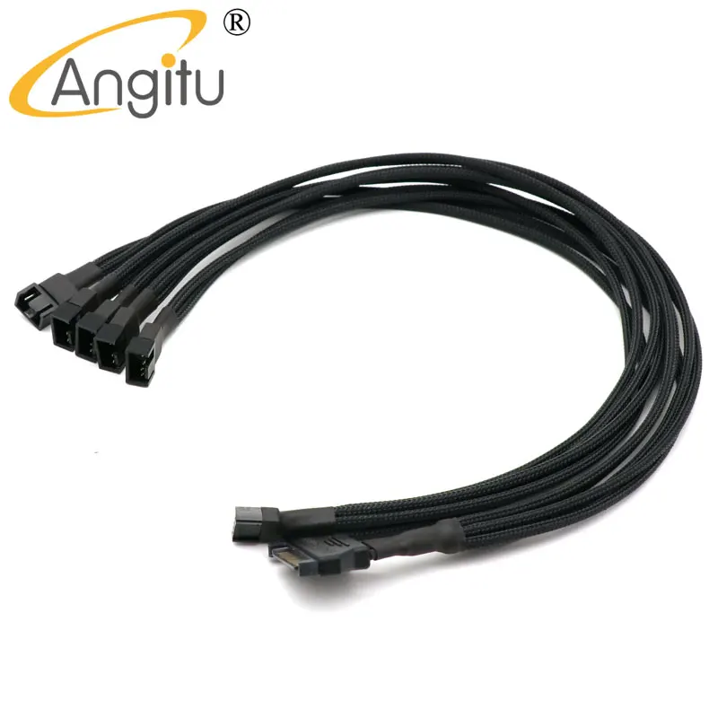 

SATA to 5X 4 Pin PWM Fan Cables
