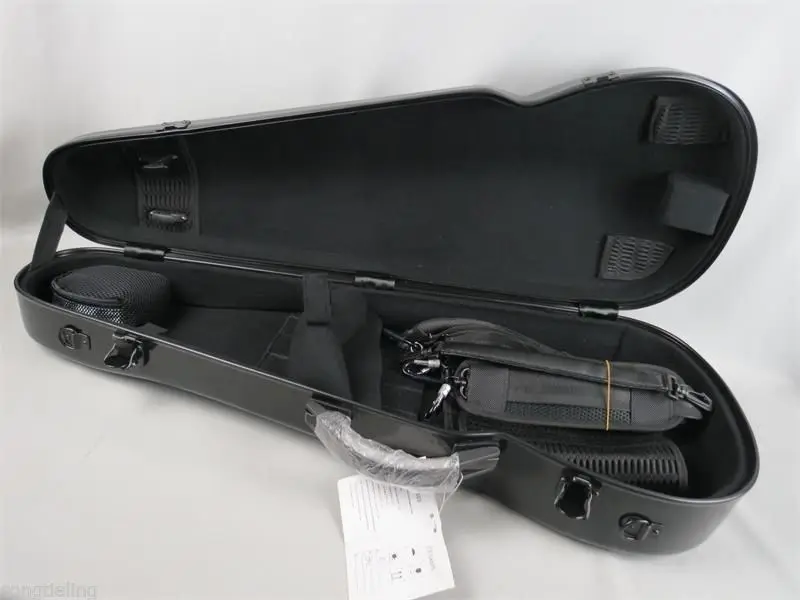

Hard viola case,Black Color viola case fiberglass adjustable 15-17" viola case