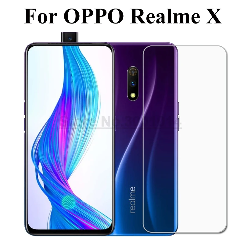 Закаленное стекло для экрана Realme X OPPO RealmeX не полное покрытие пленка закаленное |