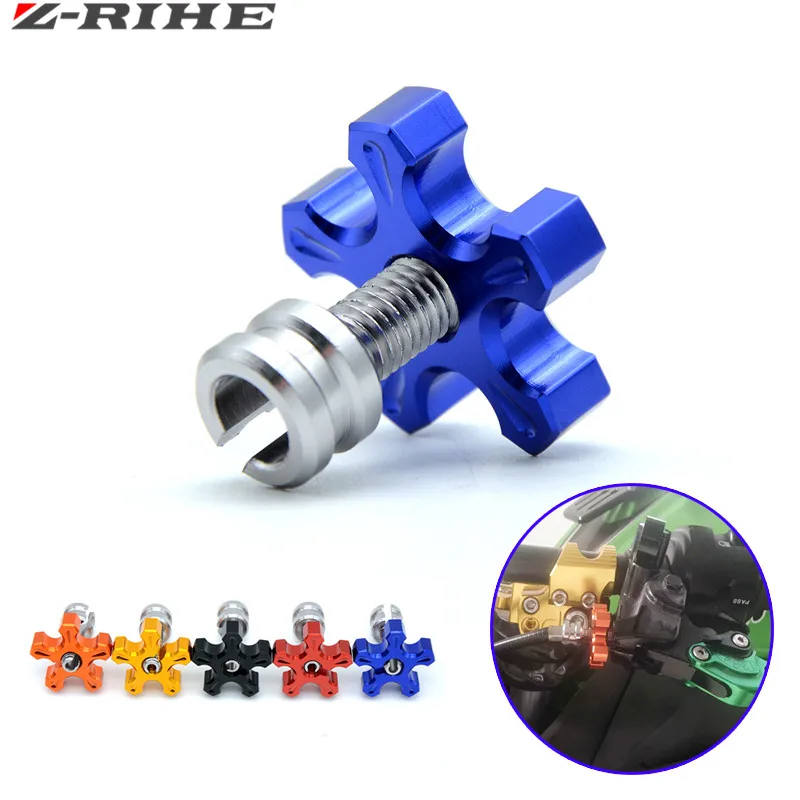 Universal Motorcycle M8*1.25 CNC Aluminum Clutch Cable Wire Adjuster