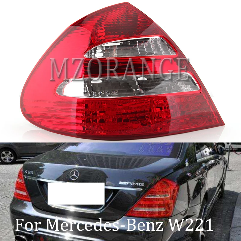 

MZORANGE Rear Left Right Tail Light Lamp Reversing For Mercedes-Benz W221 without led