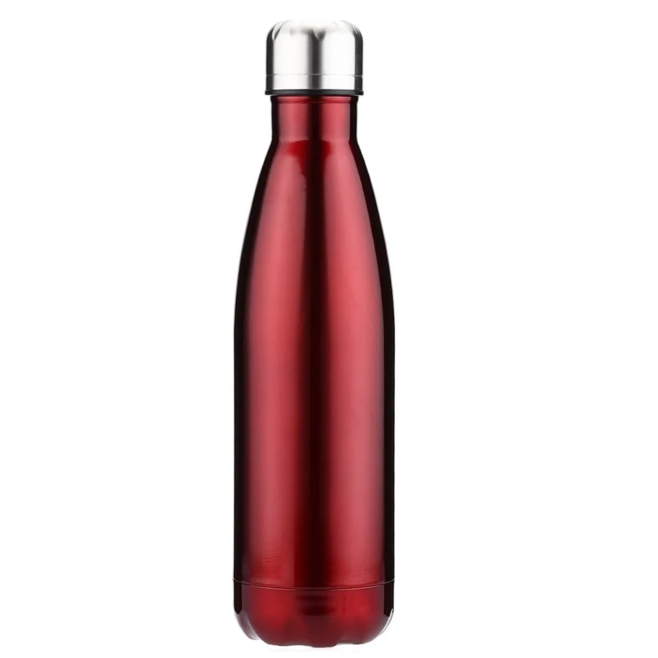 Vieruodis 500 мл бутылка для воды из нержавеющей стали Термос тепловой чашки вакуумная колба Chilly Бутылка для путешествий Изолированная кружка