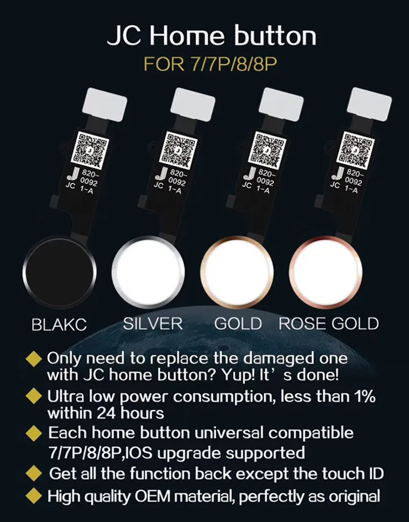 JC Universal Home Button with Return Back Function for iPhone 77 plus88 plus (1)