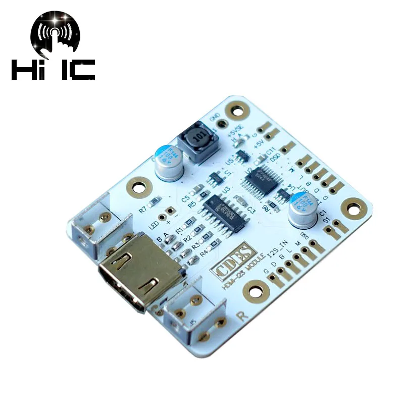 Плата приемника HDMI на IIS I2S плата преобразователя с переключением I2S|board hdmi|board