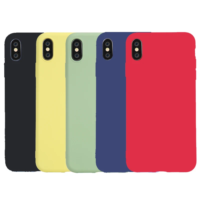 Однотонный Матовый Мягкий ТПУ чехол для телефона huawei P20 P30 PRO Lite NOVA 3E 4E 4 Honor 8A 8S 8X V20 7C