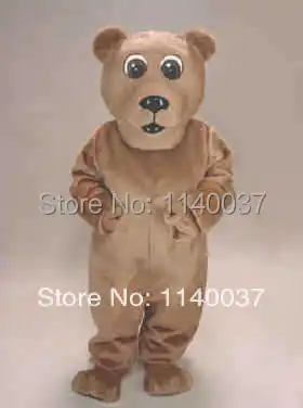 

mascot Brown Bear Mascot Costume School Party Stage Advertising Mascotte Mascota Outfit Suit Carnival Party Fancy Dress