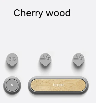 Органайзер Xiaomi Tup2 USB кабель для хранения Проводной магнитный зажим для поглощения держатель офисный стол Mijia поглощение кабельный зажим - Цвет: Cherry wood