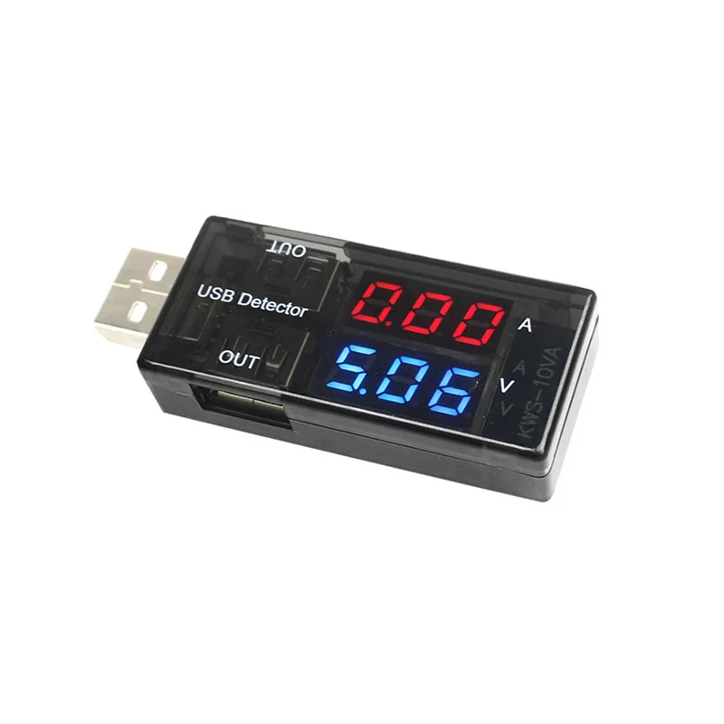 USB тестер Centechia EM88 измеритель напряжения и силы тока с двойным цифровым