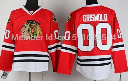 Chicago Blackhawks Jersey - #00 Clark Griswold