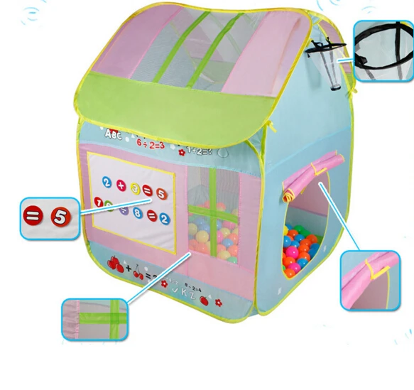 New 90x90x115cm Tent Children Beach Play House Indoor&Outdoor Toys Multi-Function Baby Tents Foldable Kids House With Window New 90x90x115cm Tent Children Beach Play House Indoor&Outdoor Toys Multi-Function Baby Tents Foldable Kids House With Window