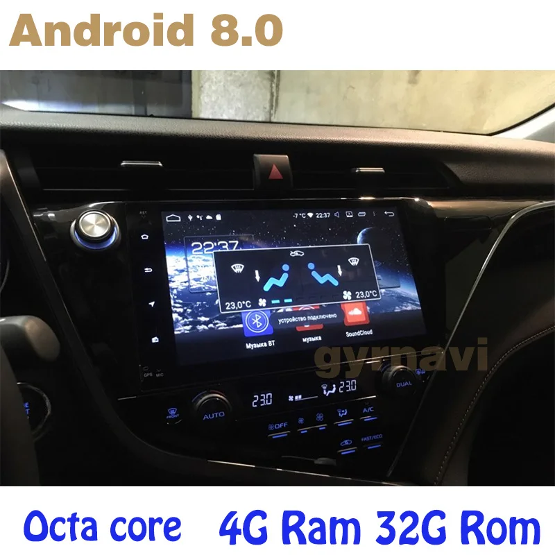 for toyota camry 2017 2018 Android 8 0 font b car b font font b radio