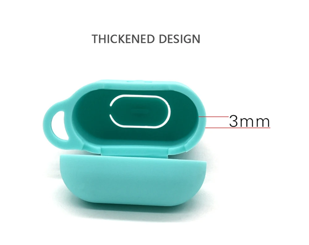 Five-piece Earphone Accessories For Apple Airpods Earbud Case Storage Box Soft Waterproof Silicone Mini Headset Protective Cover (4)