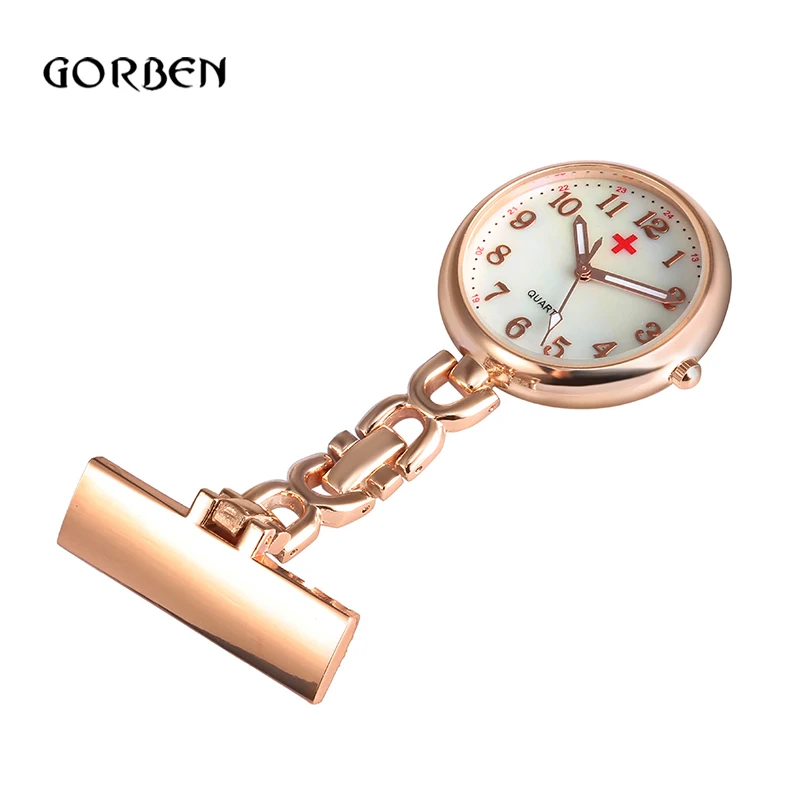 

Luxury Noble Nurse Pocket Watches reloj colgante Vintage gold Silver Quartz fob Watches Fashion reloj de bolsillo Womens gifts
