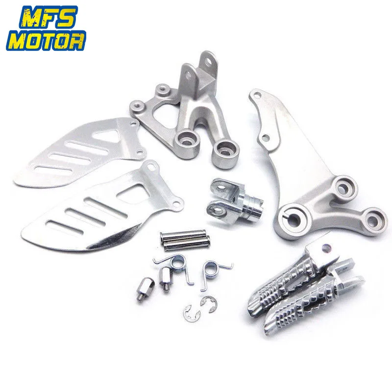 Front Rear Passenger Foot Pegs For Suzuki GSXR1000 GSXR750 GSXR600