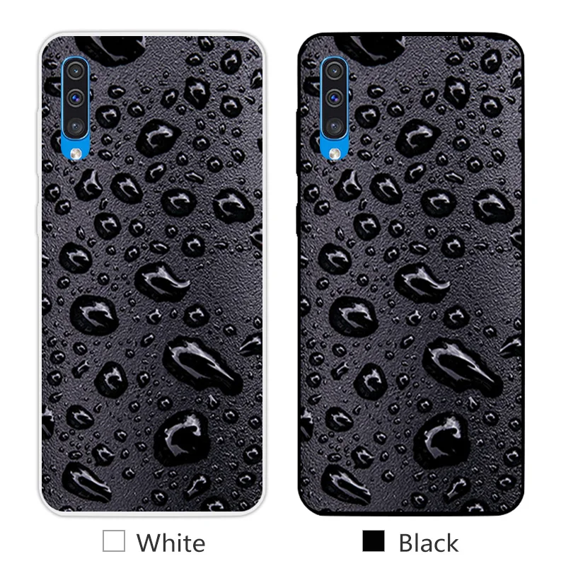 6," для samsung Galaxy A50 прозрачные чехлы для телефона ультратонкие модные окрашенные для Galaxy A505 A505F Мягкий ТПУ Силиконовый противоударный чехол - Цвет: 18