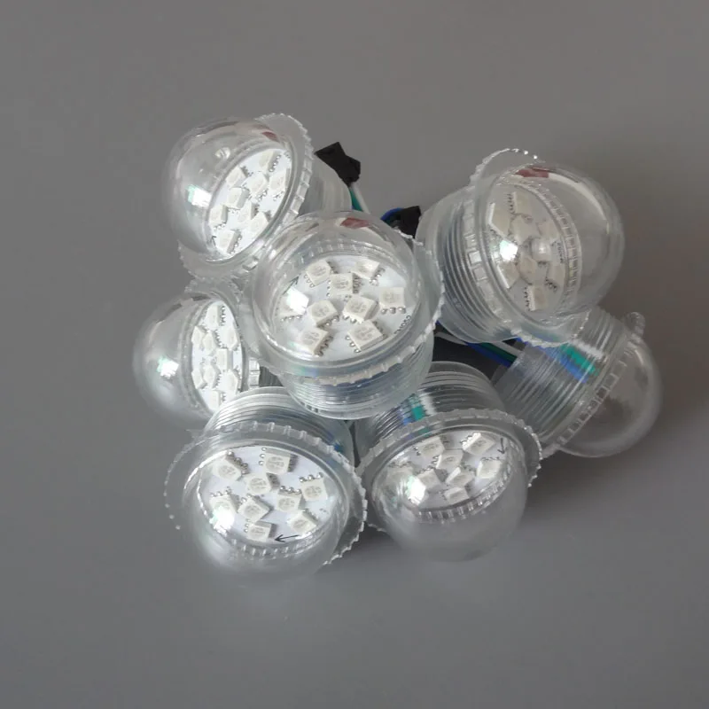 500 шт./лот водонепроницаемый IP67 DC12V RGB светодиодный пиксельный модуль UCS2903 SMD5050 9 шт.
