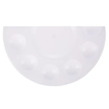 10-хорошо круглые профессиональных сильный& светильник пластиковая палитра для краски лоток-белый