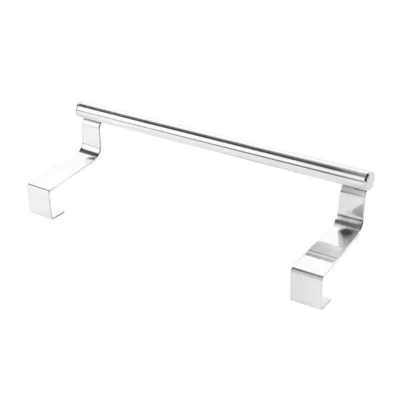 

Stainless Steel Kitchen Bathroom Towel Holder Rack Drawer Cabinet Door Storage Scarf Hanger