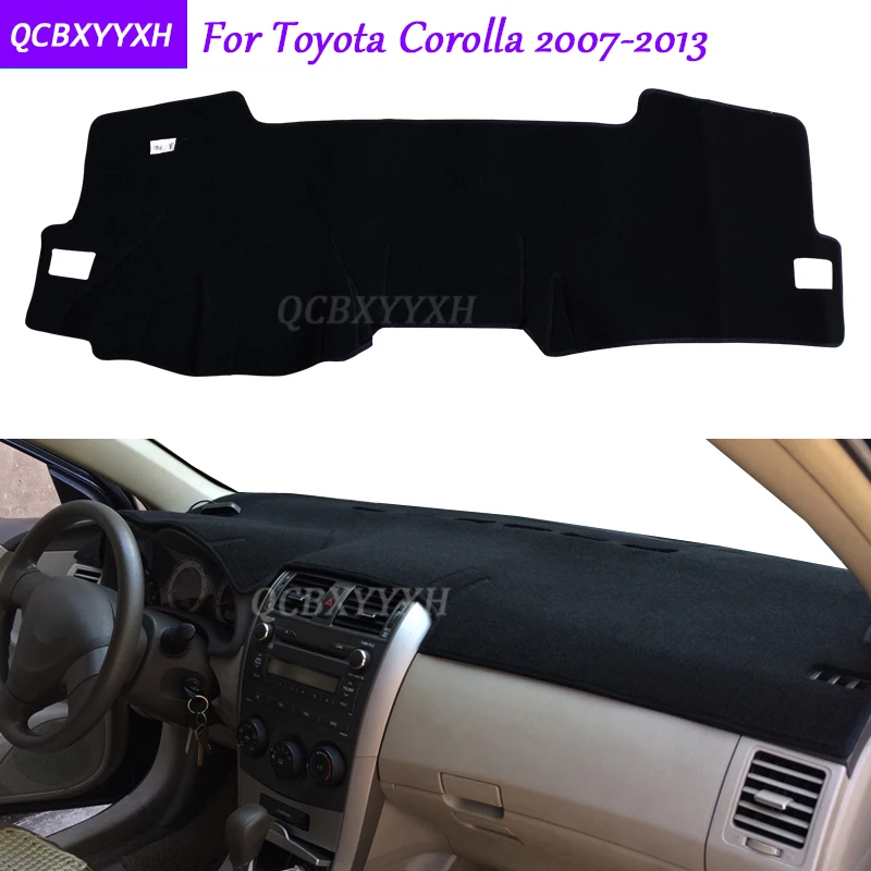 Для Toyota Corolla 2007-2013 коврик на приборную панель защитный интерьер Photophobism коврик тент подушка для автомобиля Стайлинг авто аксессуары