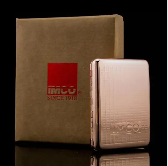 

NEW creative PURE COPPER cigarette case men's gift 16 packs high quality IMCO smoking accessories,cigarette box.