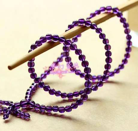 

Natural amethyst bracelet 108 amethyst beads bracelet garnet tourmaline