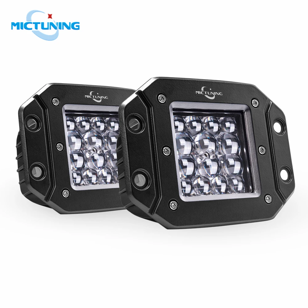 4x 4/" LED Work Light Offroad Pods Cube Lights Driving Fog Lamps Trucks ATV SUV