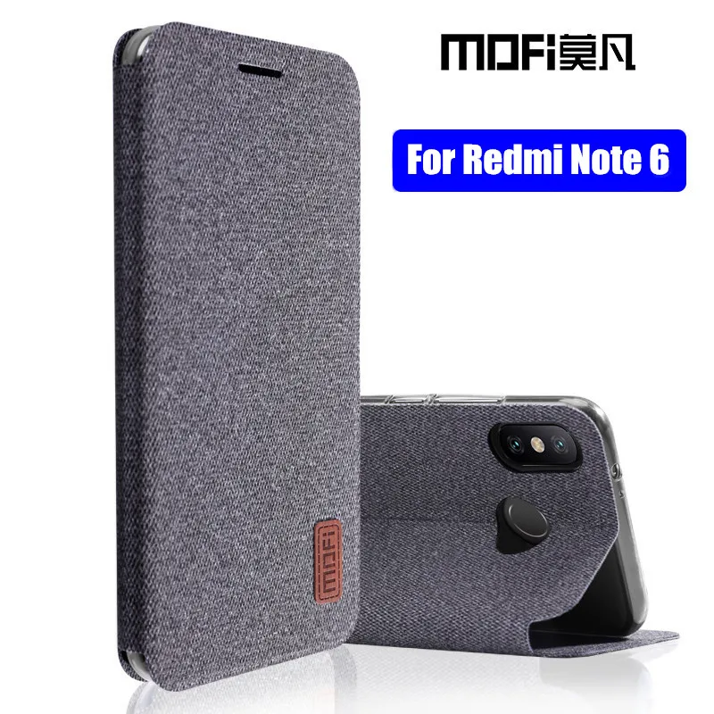 Xiaomi-Redmi-Note-6-case-global-redmi-note-6-pro-flip-cover-fabric-full-protective-silicone (2)