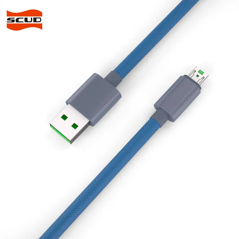 Скад Кабель Micro-USB для кабеля для сотового телефона Android кабель для быстрой зарядки для USB устройства на базе android с функцией быстрой зарядки 1,5 м кабель для передачи данных KR11