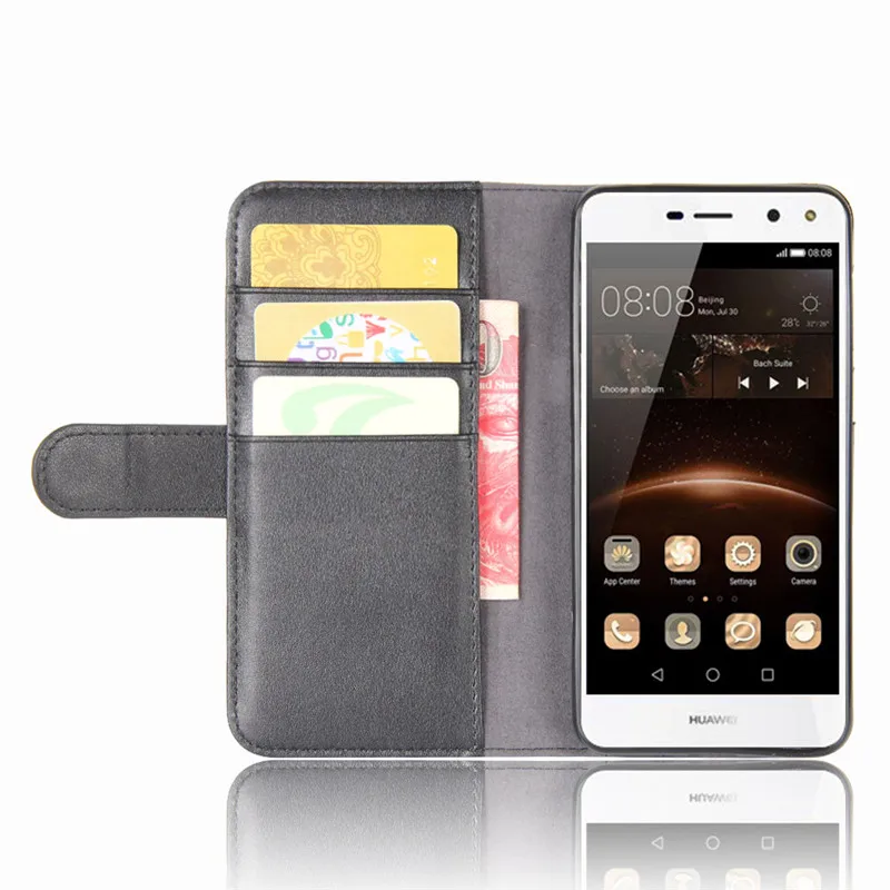 Для huawei Y6 чехол 5,0 роскошный защитный кожаный чехол-накладка на заднюю панель с узором «бумажник чехол из натуральной кожи с откидной крышкой для huawei MYA-L22 MYA-L03 MYA-L23 MYA-L02 чехол для телефона сумка