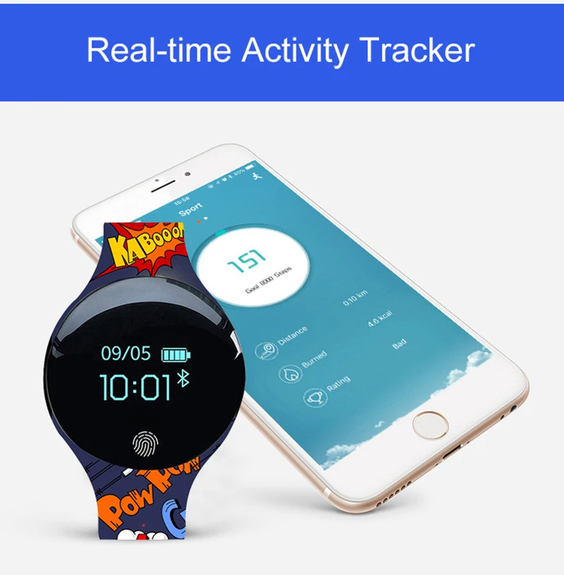 Children Touch Screen Smartwatch Motion detection Baby Kids Smart Watch Sport Fitness Men Women Wearable Devices For IOS Android