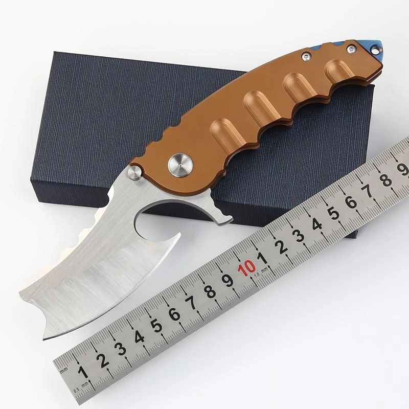 Pаспродажа Kesiwo KS11 складной Ножи Сталь ручка D2 Flipper шарикоподшипник карман Ножи Открытый Отдых EDC Ножи Новые