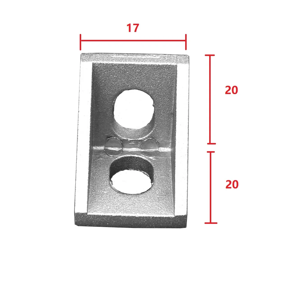 

Corner Fitting Angle Aluminum L Connector Bracket Fastener Industrial Aluminum Profile