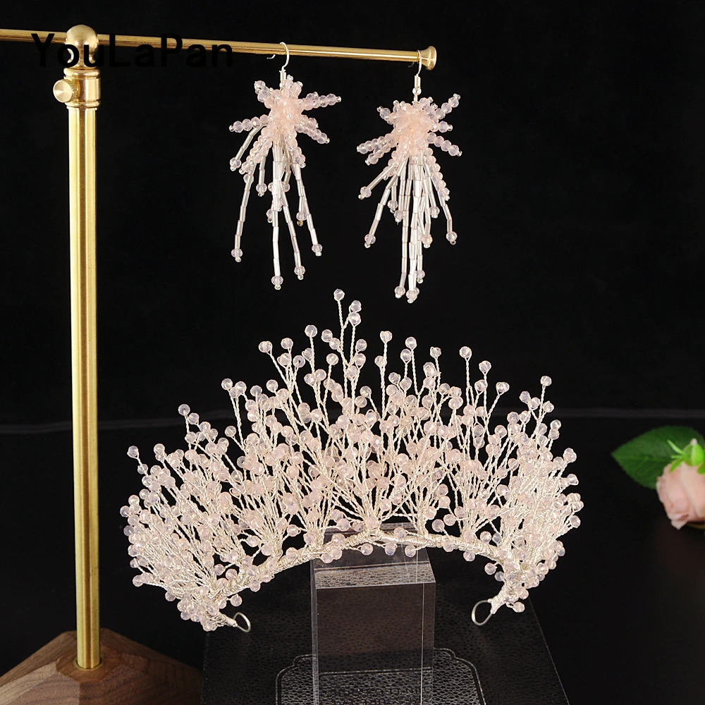 YouLaPan HP193 Bride Crown Bridal Tiara Wedding Hair Crown Bride Crown Bridal Wedding Hair Jewelry