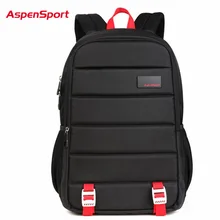 AspenSport 2017 New Cool Urban Backpack Men Unisex Light Slim Minimalist Fashion School Backpack Women 15