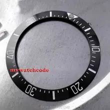 39,7 мм черный керамический ободок вставка для глубоководных часы сделаны фабрика Parnis B9