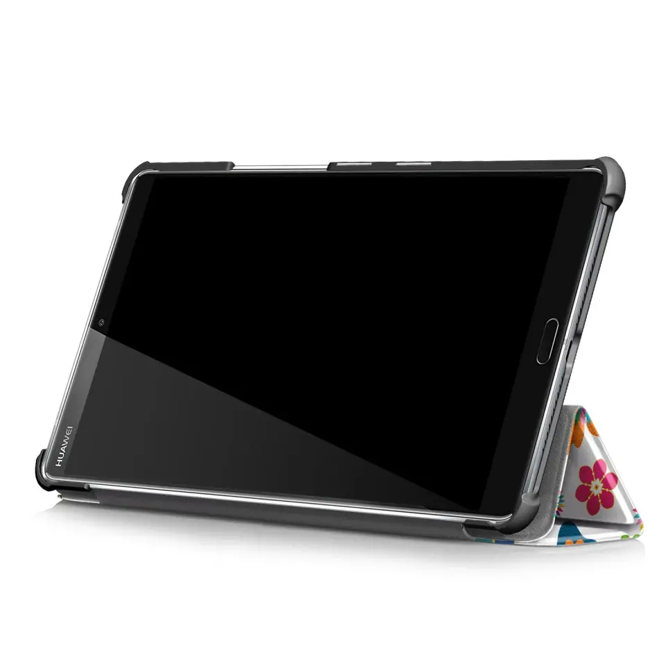 Чехол для huawei MediaPad M5 Lite 8 8,0 JDN2-W09 JDN2-AL00 JDN2-L09 Чехол Премиум окрашены складной кожаный чехол с подставкой Funda