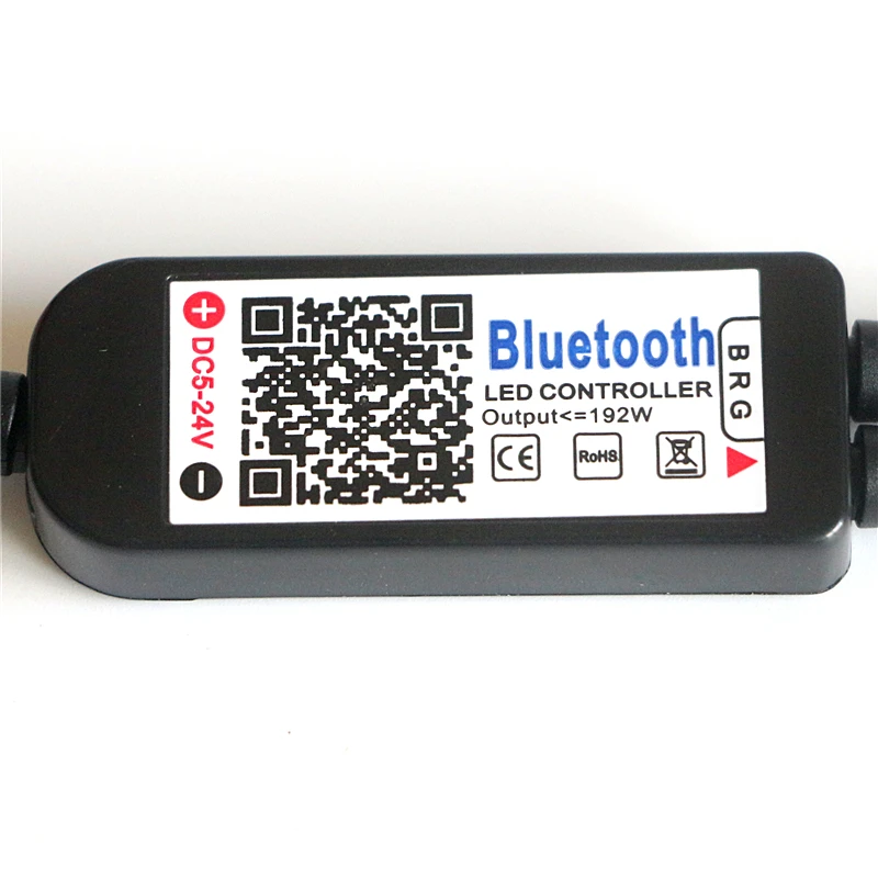 DC 5V 12V 24V Bluetooth пульт дистанционного управления с 24Key ИК-пульт дистанционного управления мини музыкальный BL диммер для 2835 3014 3528 5050 RGB/RGBW Светодиодные ленты светильник