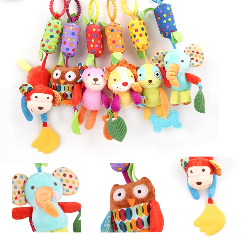 

MrY Baby Rattles Hot Sale New Infant Soft Toys Mobile Baby Plush Toy Bed Wind Rattles Bell Toy Stroller for Newborn Newborn Toys