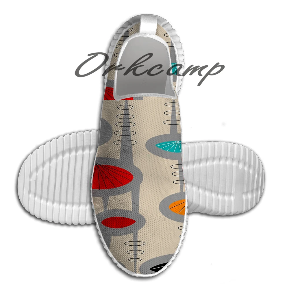 Atomic Era Inspired Art легкая модная спортивная обувь для бега прогулочная обувь Летняя удобная обувь Yuga