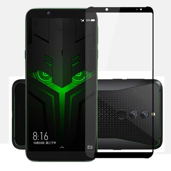 

30 Pcs/Lot 9H Premium Tempered Glass Full Coverage Screen Protector Protective Film for Xiaomi Black Shark Helo
