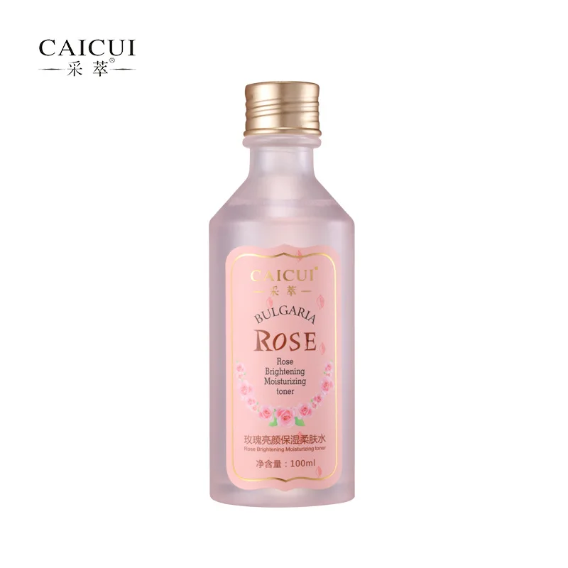 

CAICUI Rose Essence women Rose Moisturizer Skin Care suit set Skin bright smooth Whitening Anti wrinkle SoftCare toner